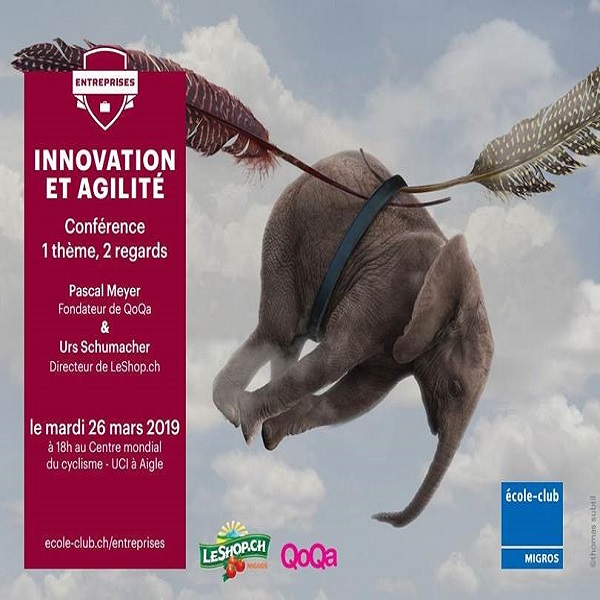 Evénement membre – Conférence Innovation et agilité