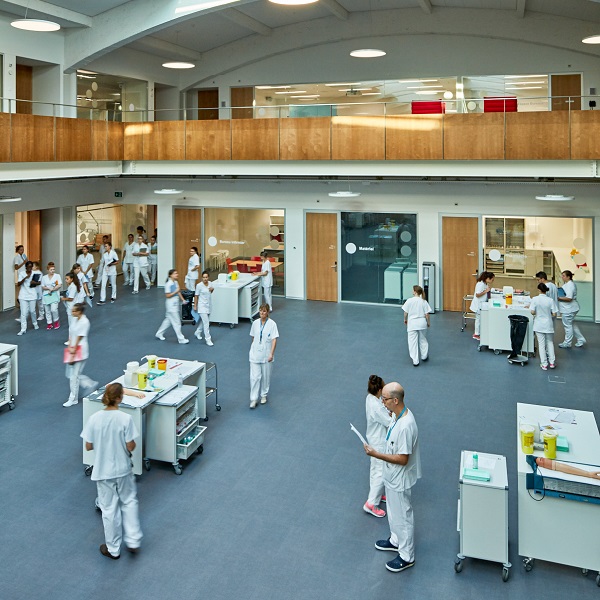 Visite de l’Institut et Haute Ecole de la Santé La Source